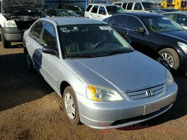 1N4AA6AP0HC443961 2003 HONDA CIVIC