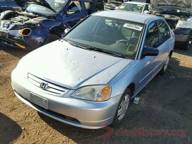 1N4AA6AP0HC443961 2003 HONDA CIVIC