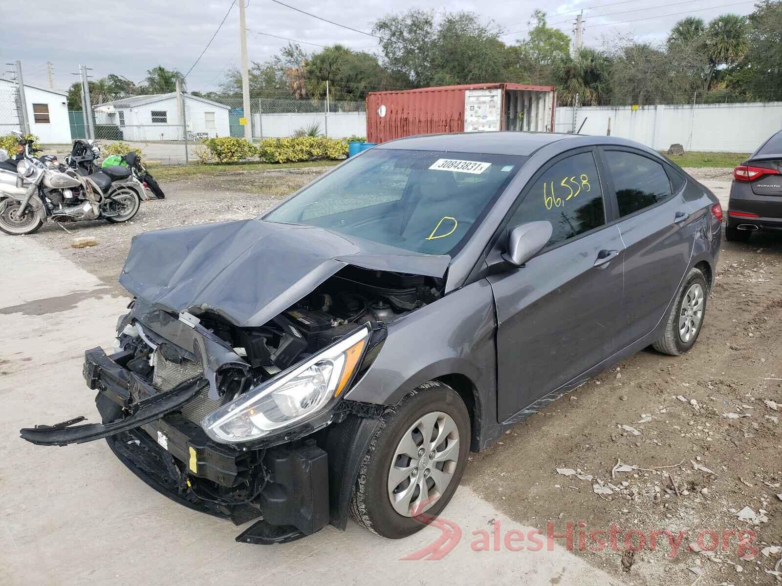 KMHCT4AE4HU318757 2017 HYUNDAI ACCENT