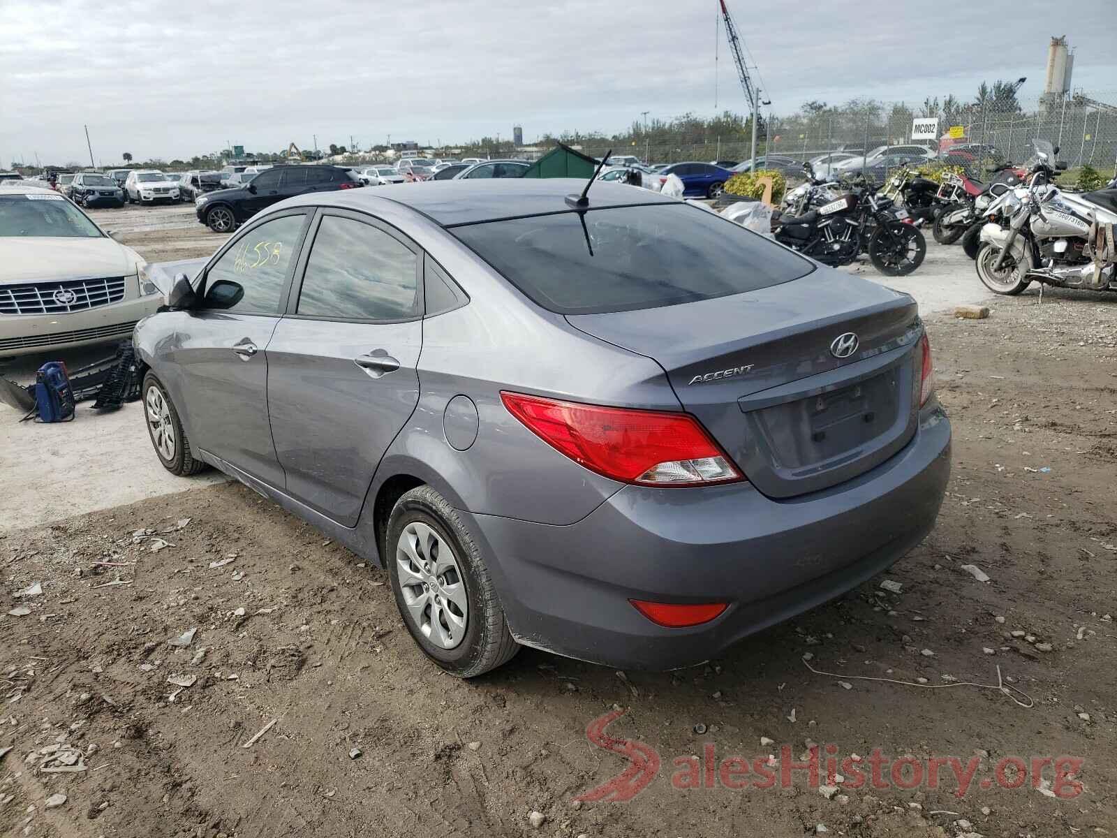 KMHCT4AE4HU318757 2017 HYUNDAI ACCENT