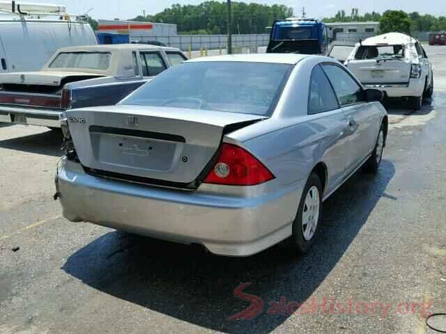 JTMZFREV5HJ104987 2004 HONDA CIVIC