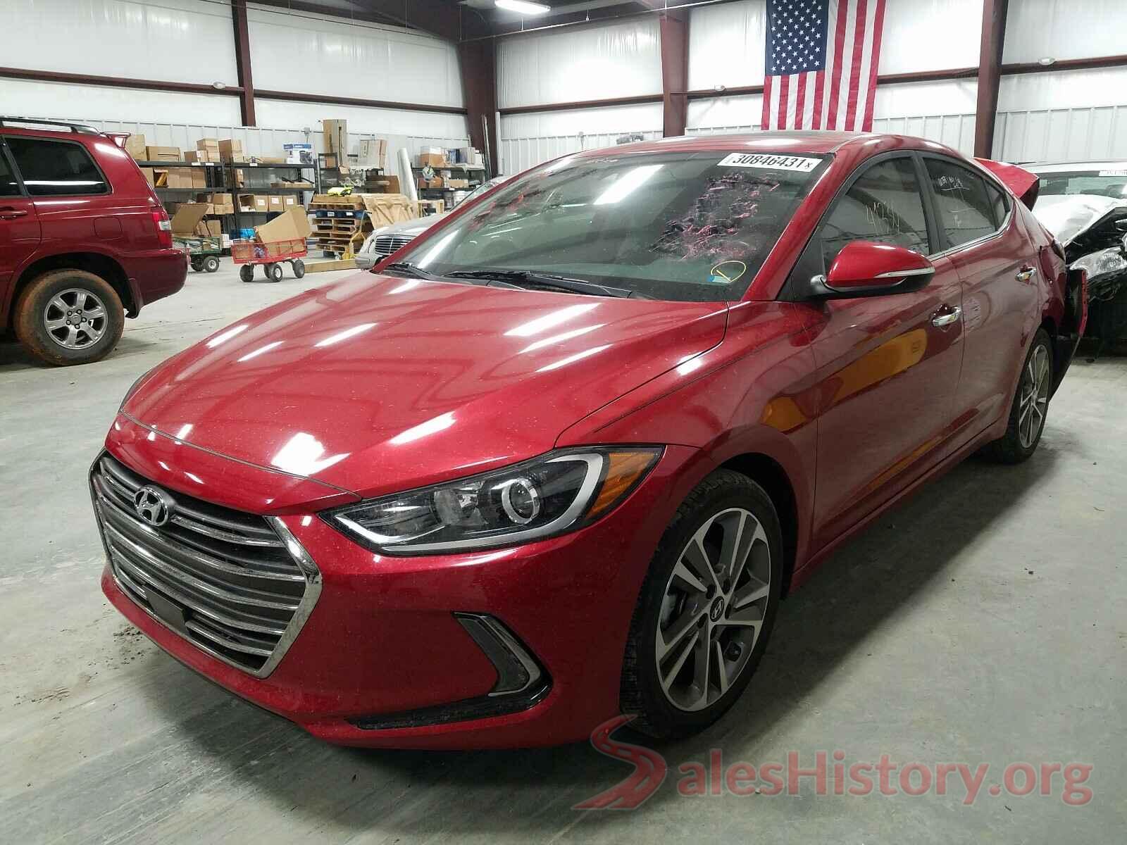 5NPD84LF2HH054593 2017 HYUNDAI ELANTRA