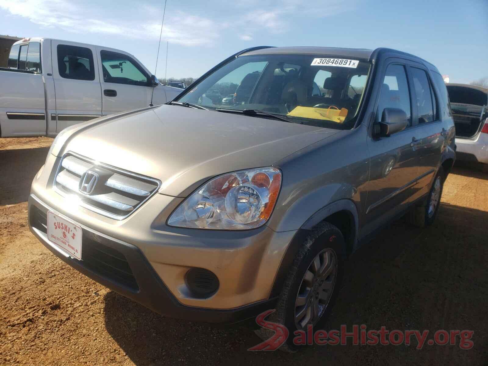 5NPD74LF5KH471572 2006 HONDA CRV