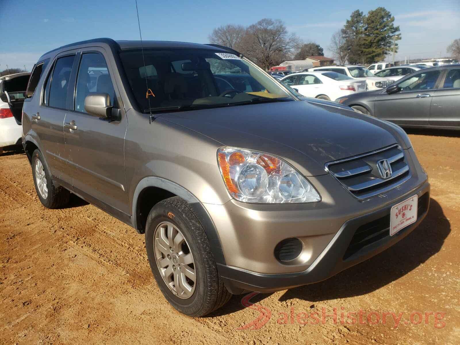 5NPD74LF5KH471572 2006 HONDA CRV