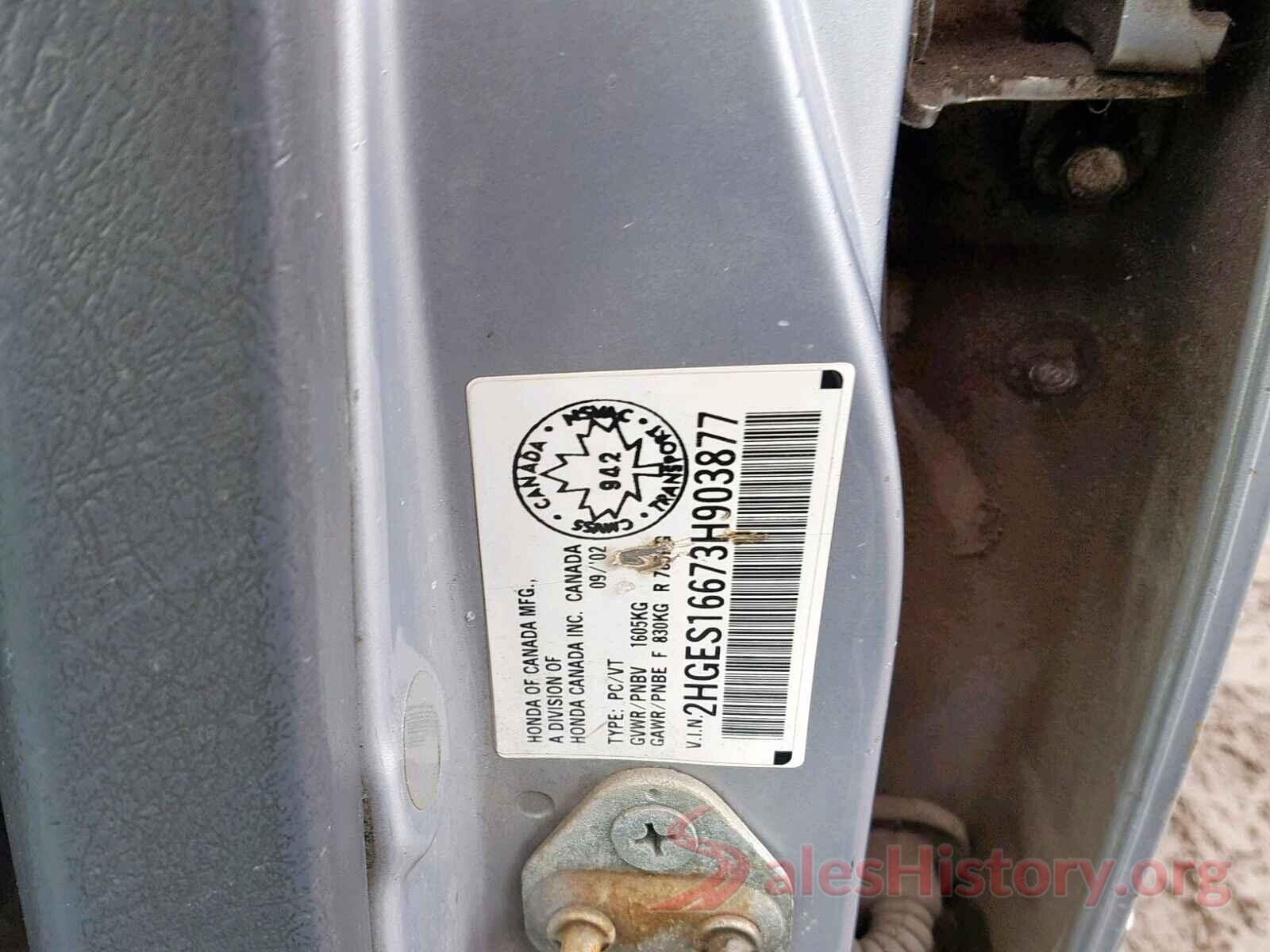 4T1B21HK7JU504579 2003 HONDA CIVIC LX