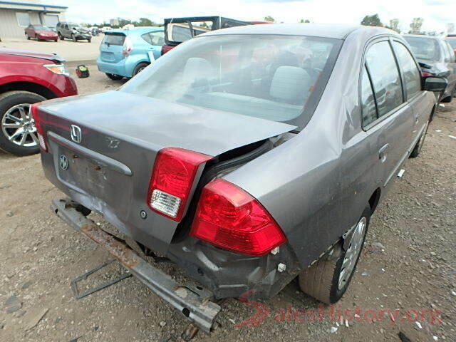 55SWF8EB8KU313110 2004 HONDA CIVIC