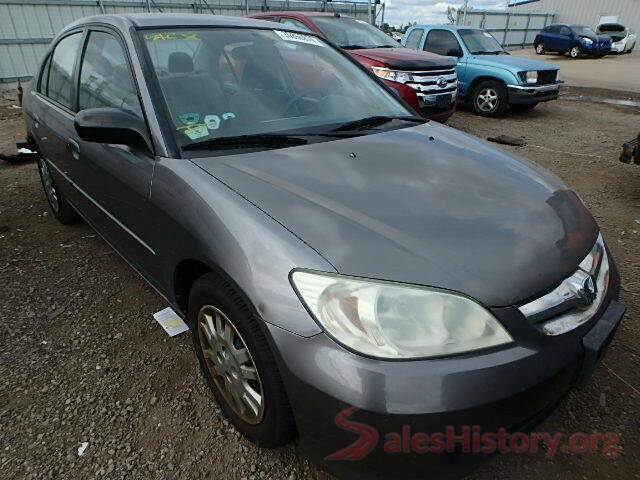 55SWF8EB8KU313110 2004 HONDA CIVIC