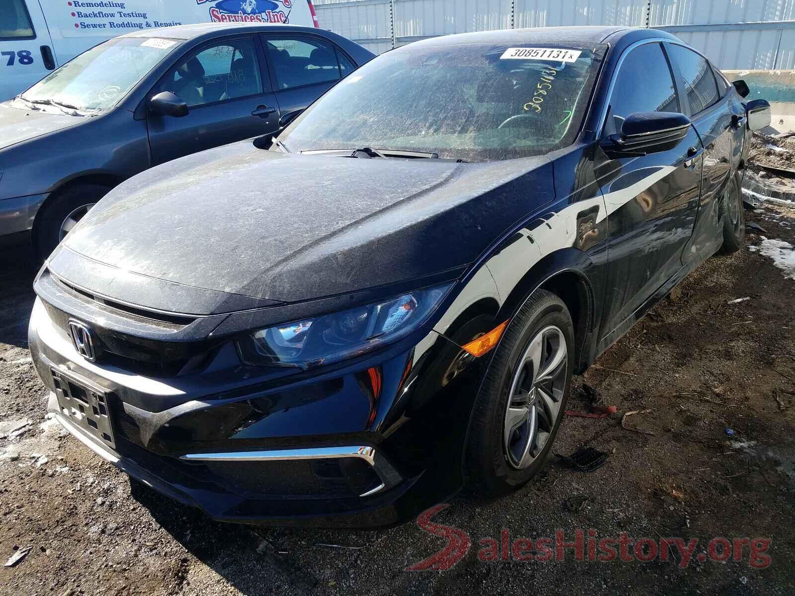 2HGFC2F68KH600001 2019 HONDA CIVIC