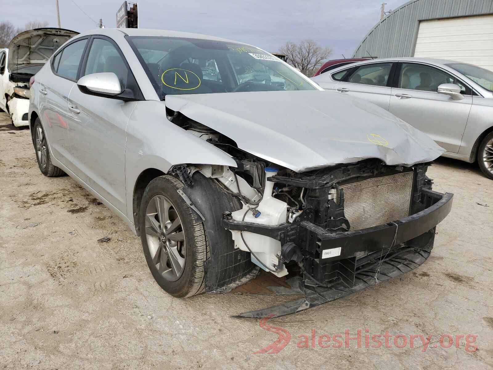 5NPD84LF8JH297492 2018 HYUNDAI ELANTRA