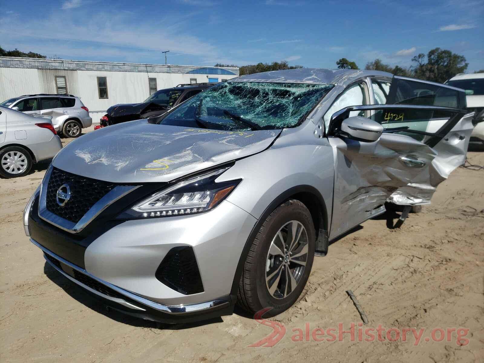 5N1AZ2AJ2LN168156 2020 NISSAN MURANO