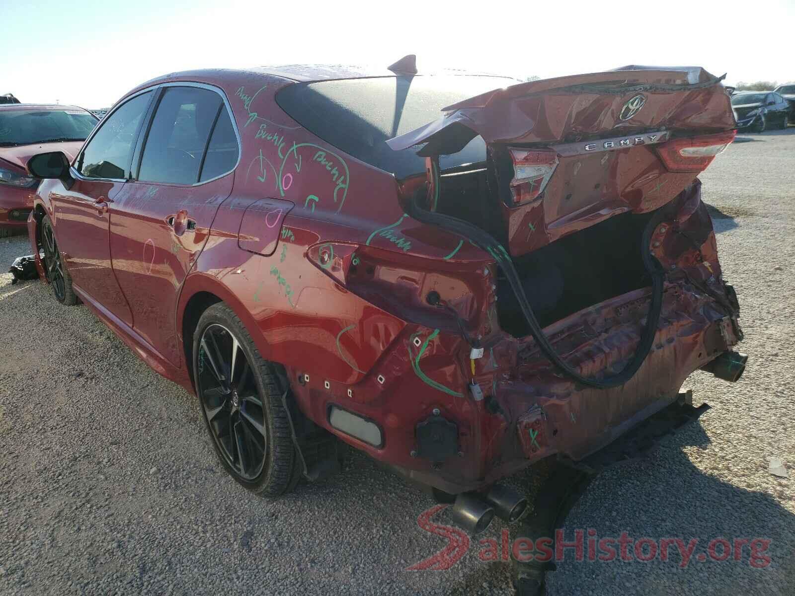 4T1B61HK7KU255447 2019 TOYOTA CAMRY