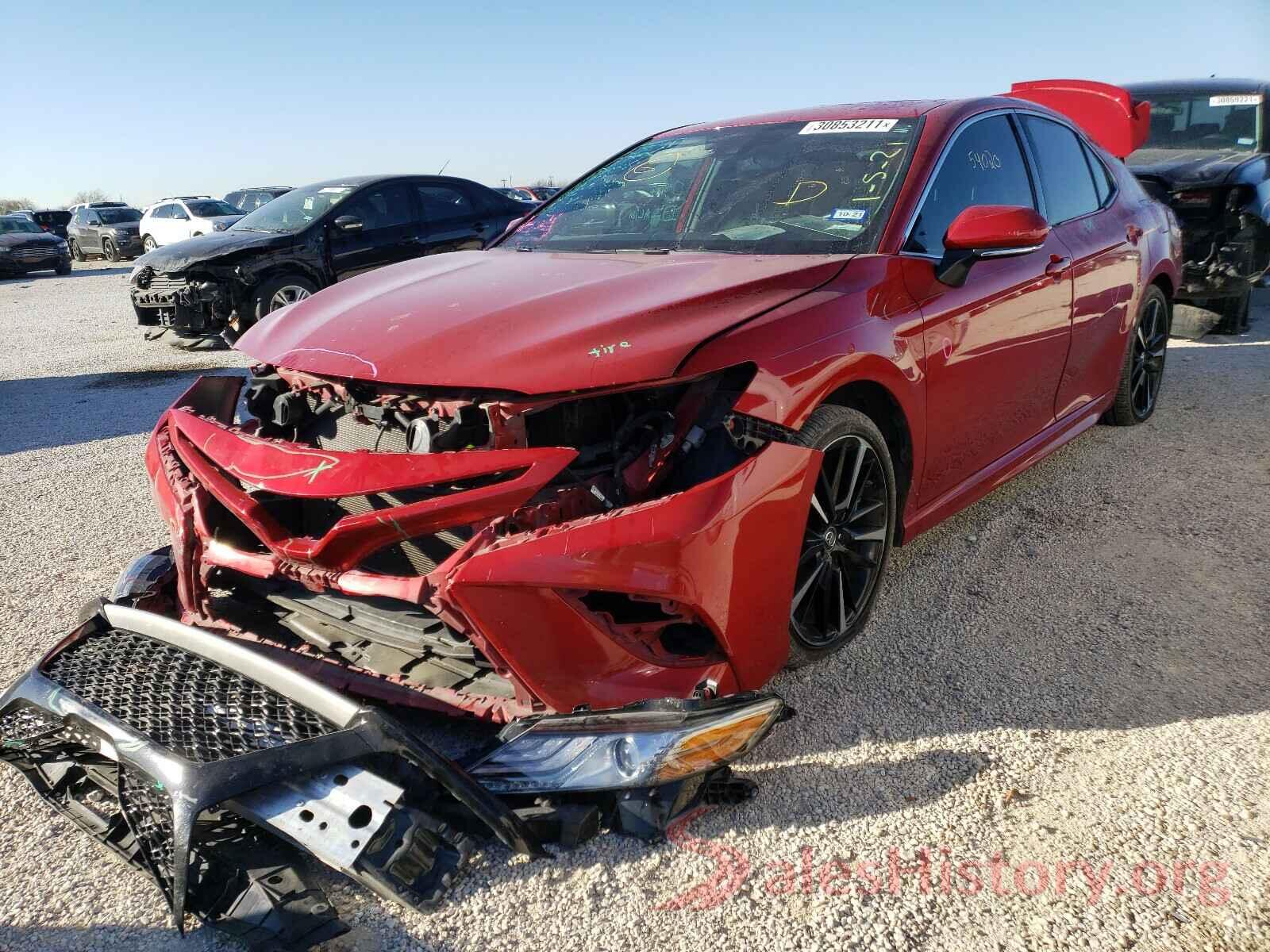 4T1B61HK7KU255447 2019 TOYOTA CAMRY