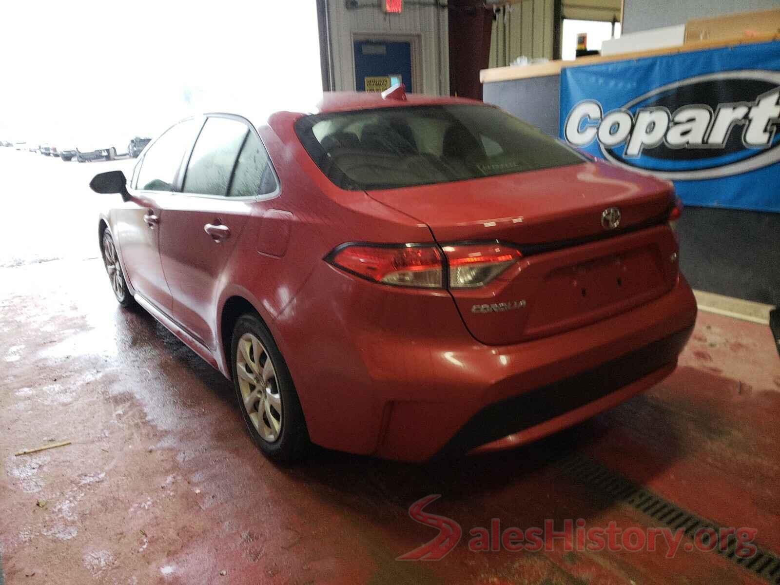 JTDEPRAE0LJ020277 2020 TOYOTA COROLLA