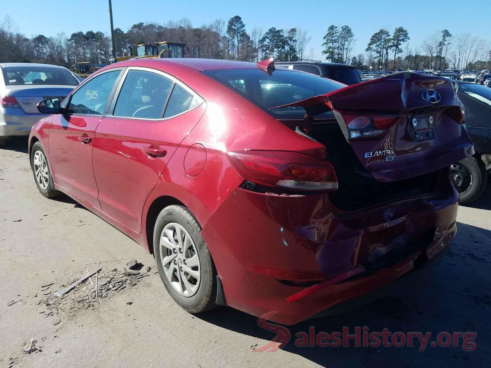 KMHD74LF9HU408016 2017 HYUNDAI ELANTRA