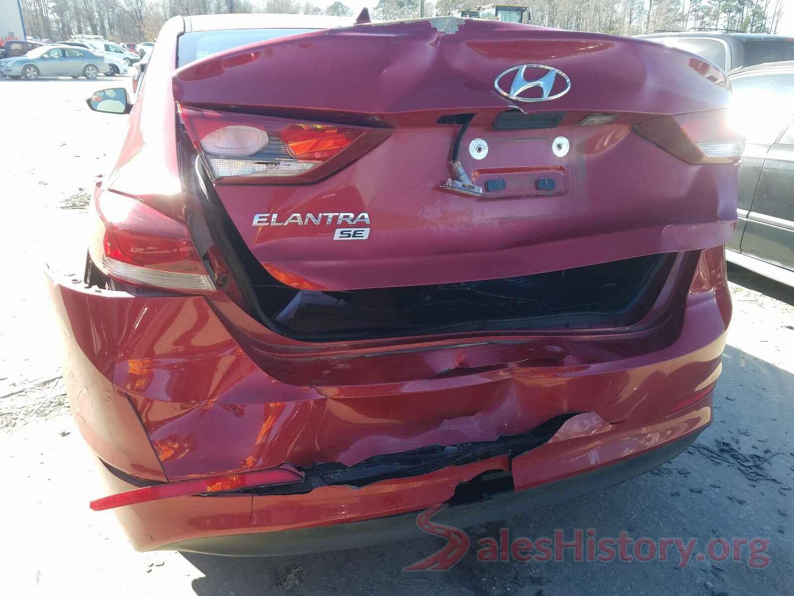 KMHD74LF9HU408016 2017 HYUNDAI ELANTRA