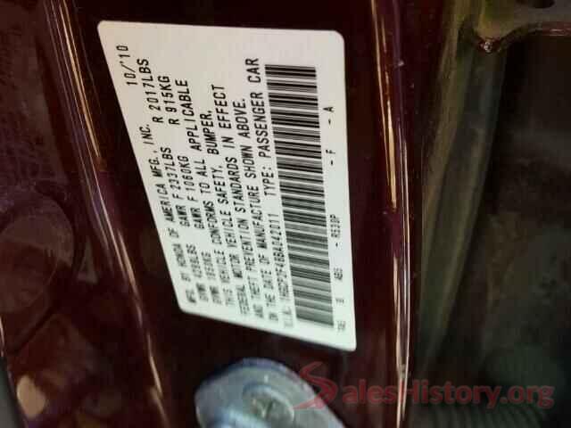 5TFAW5F15HX585354 2011 HONDA ACCORD