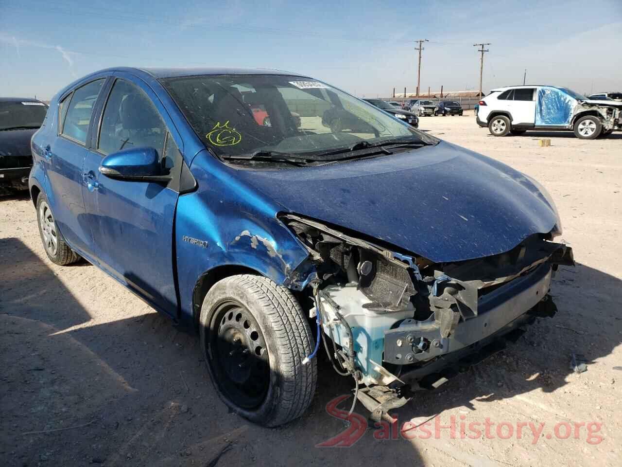 JTDKDTB37F1107362 2015 TOYOTA PRIUS