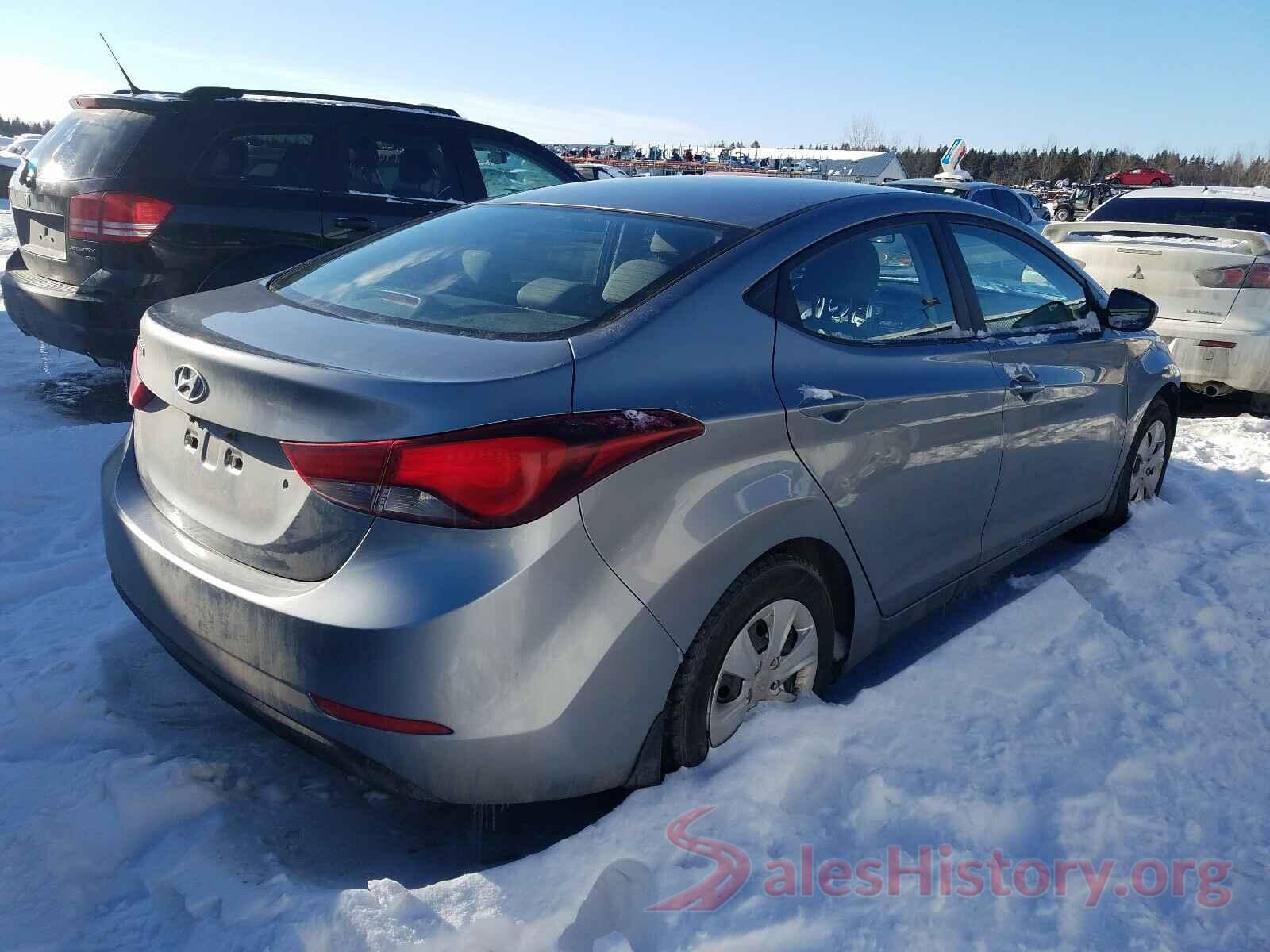 5NPDH4AE7GH798635 2016 HYUNDAI ELANTRA