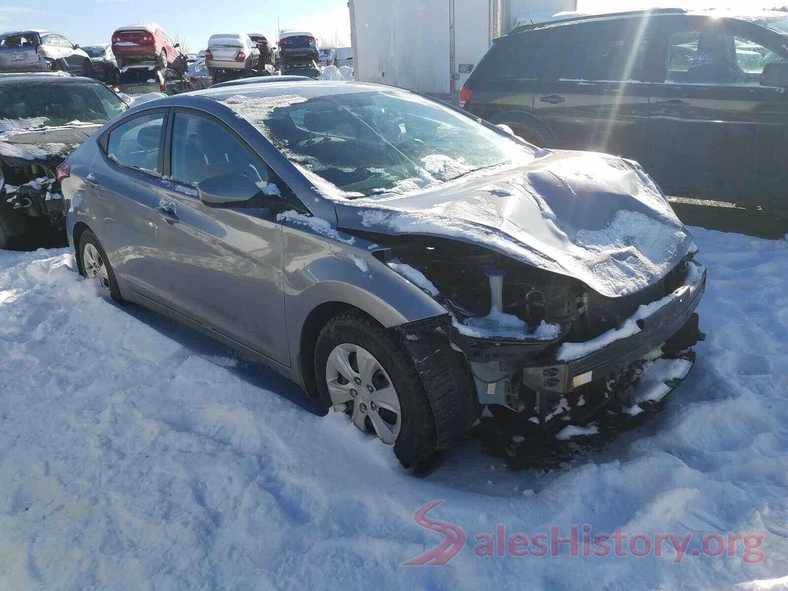 5NPDH4AE7GH798635 2016 HYUNDAI ELANTRA