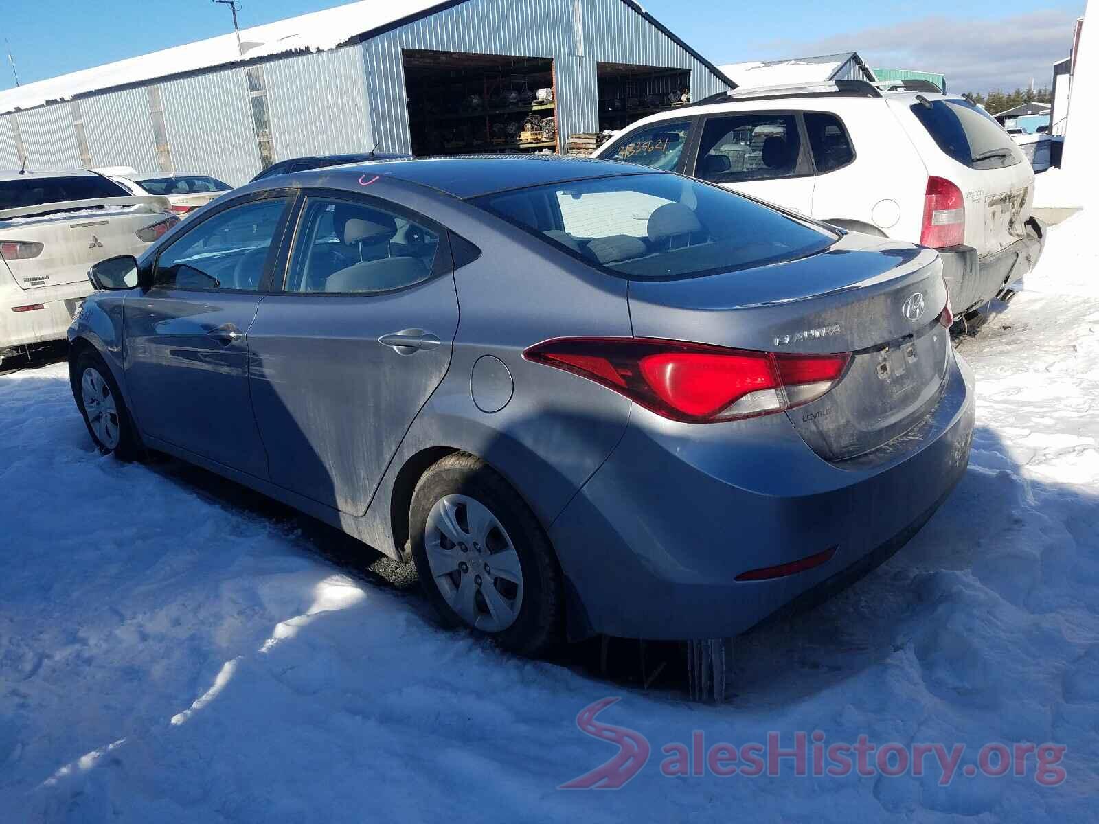 5NPDH4AE7GH798635 2016 HYUNDAI ELANTRA