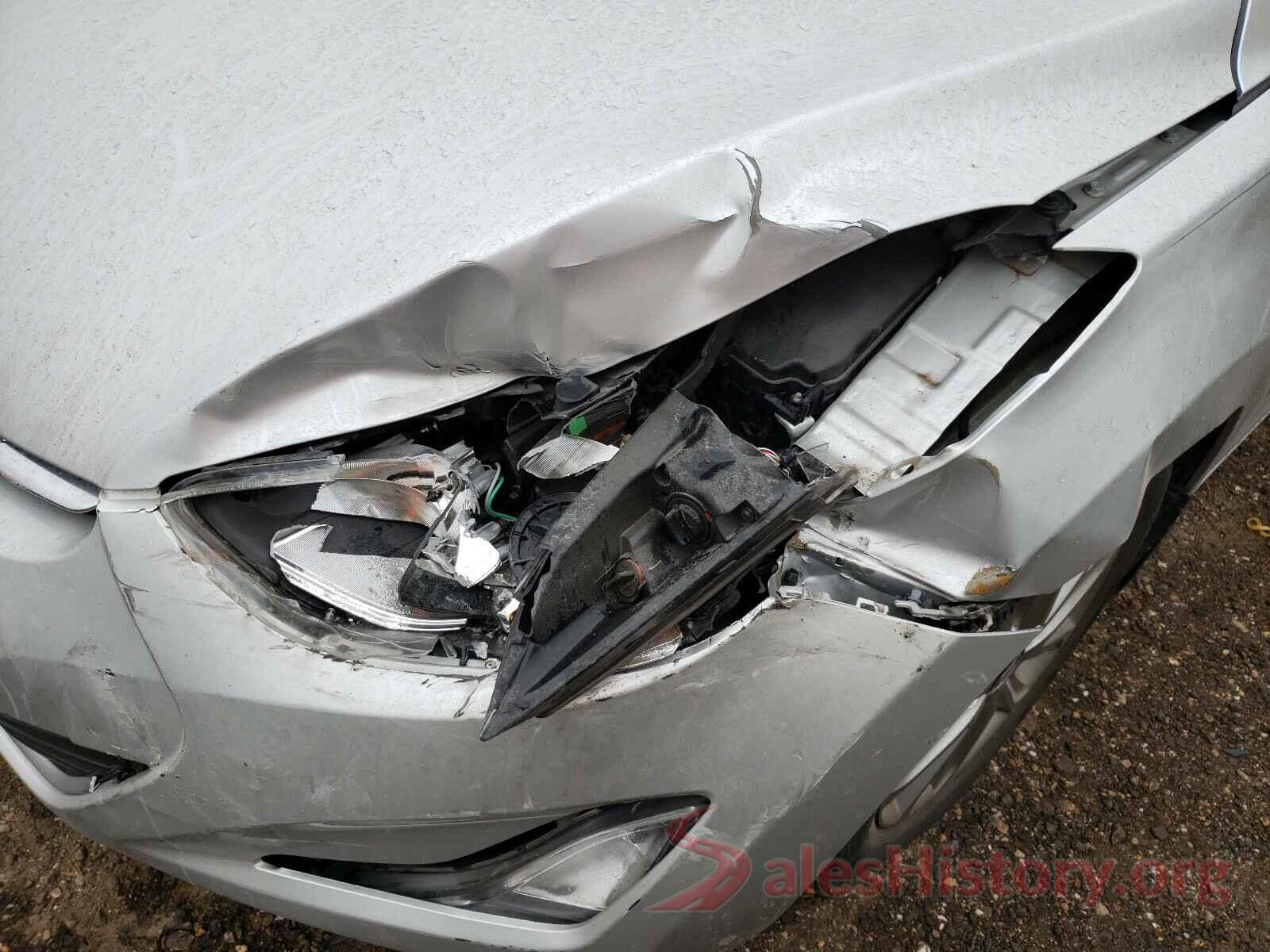 5NPDH4AE0GH703316 2016 HYUNDAI ELANTRA