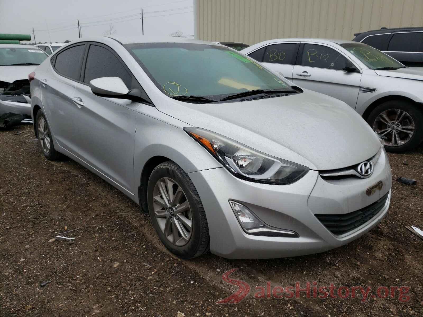 5NPDH4AE0GH703316 2016 HYUNDAI ELANTRA