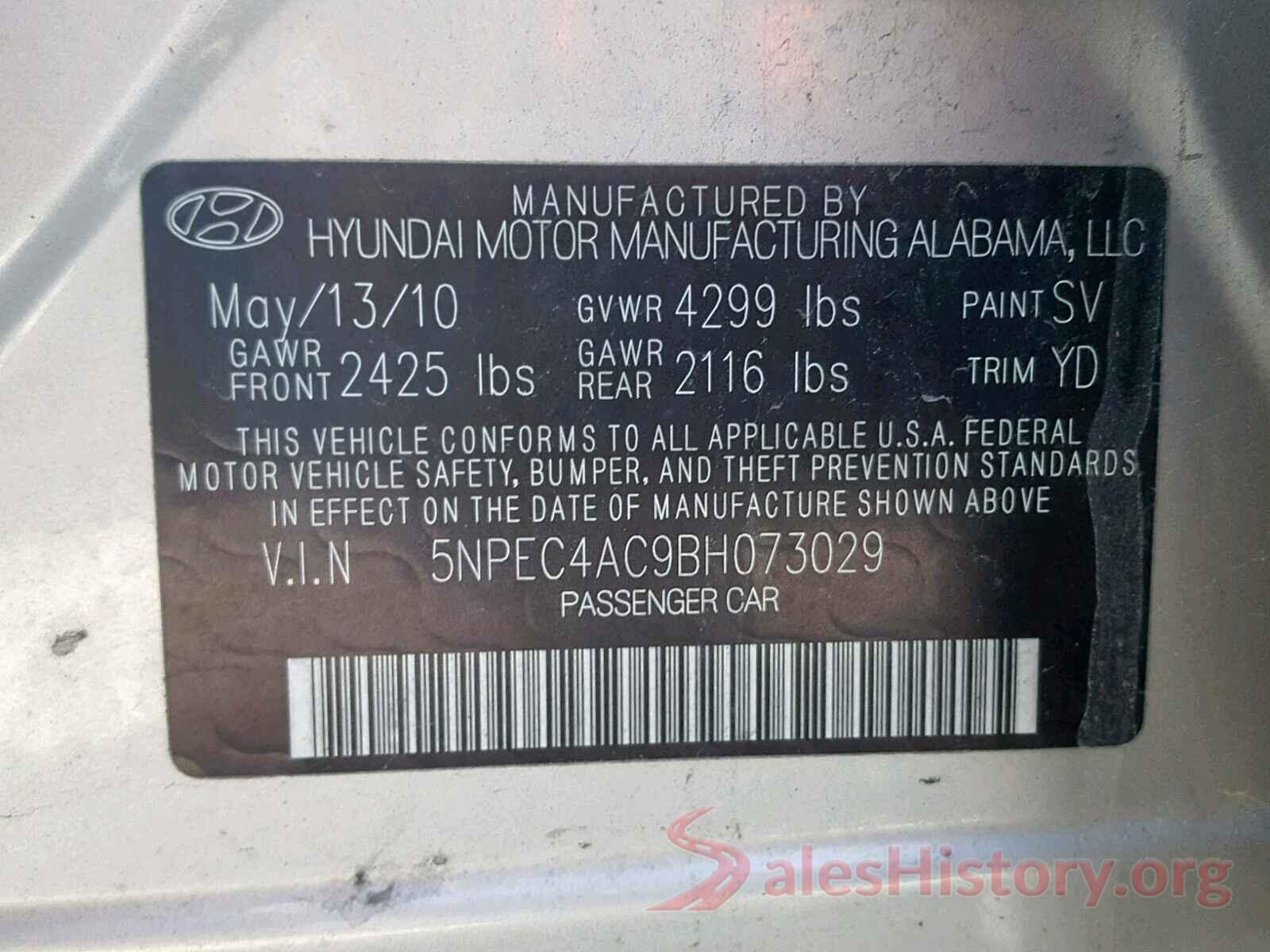 4T1B61HK2KU194914 2011 HYUNDAI SONATA