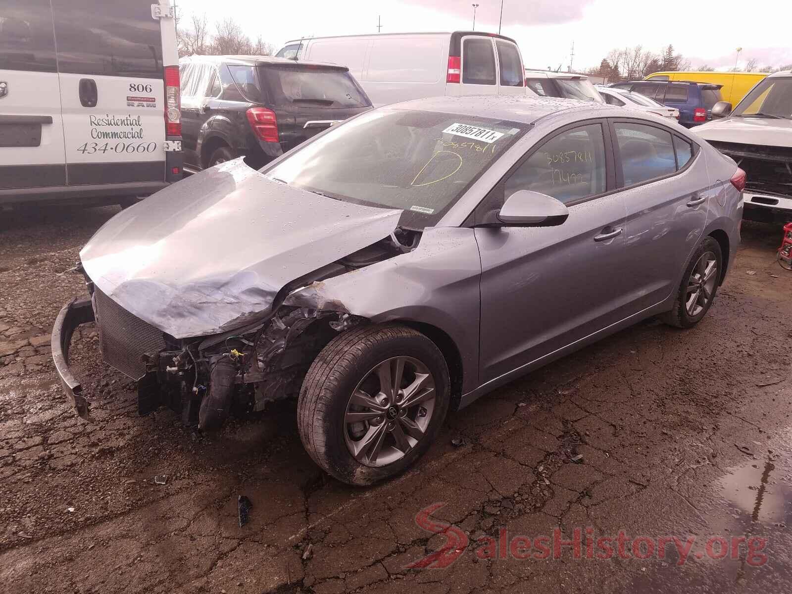 5NPD84LF0HH188163 2017 HYUNDAI ELANTRA