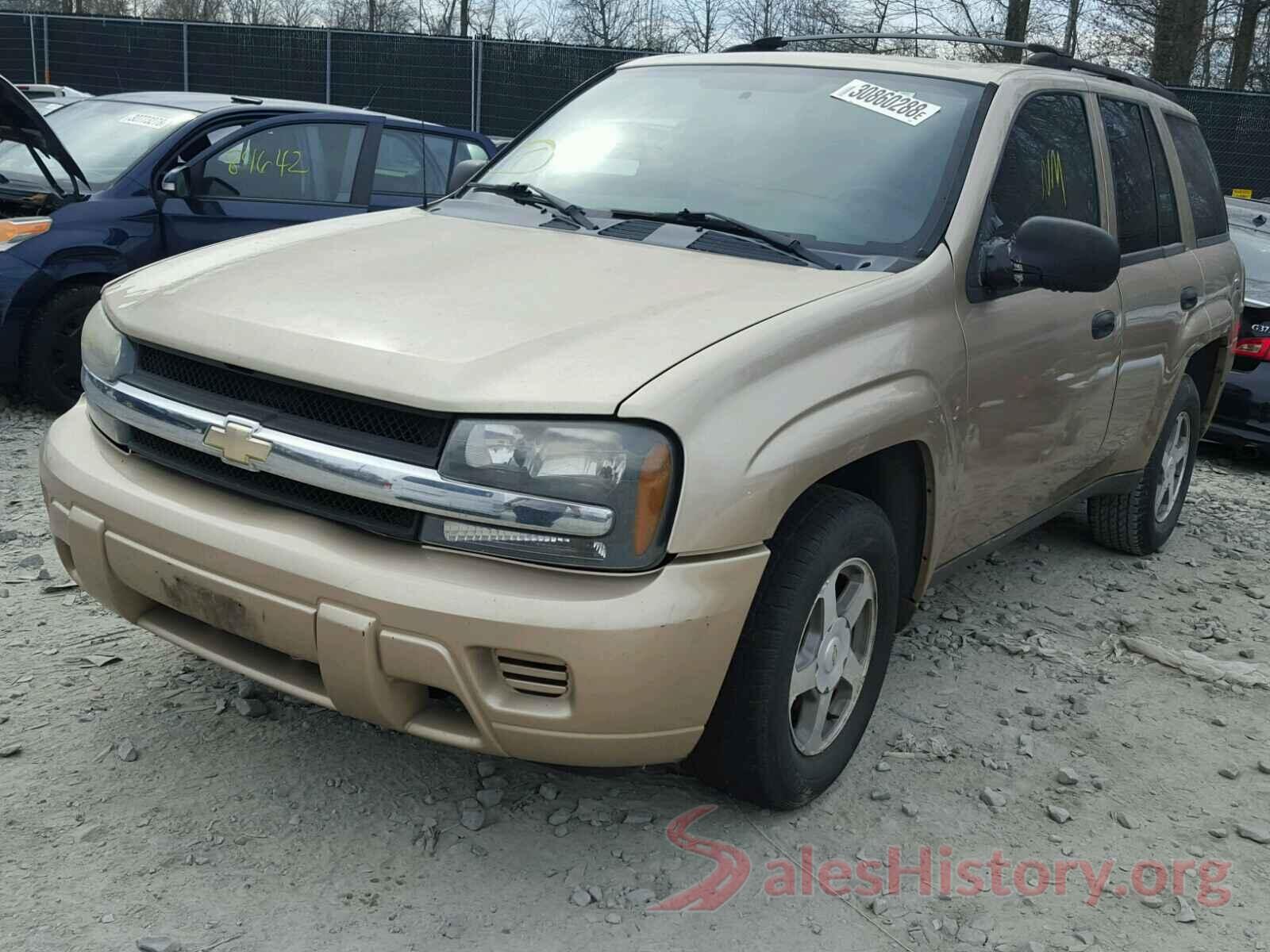 5XXGT4L35KG350437 2006 CHEVROLET TRAILBLAZE