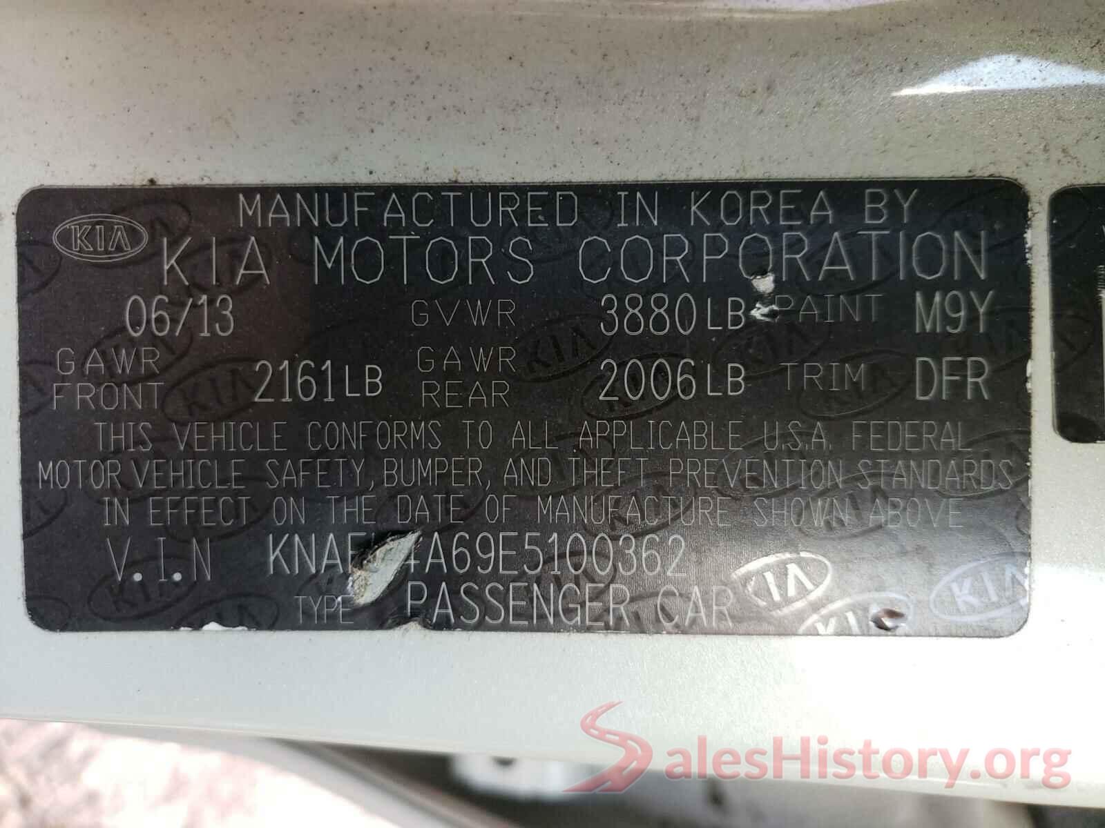 KNMAT2MV1JP558820 2014 KIA FORTE