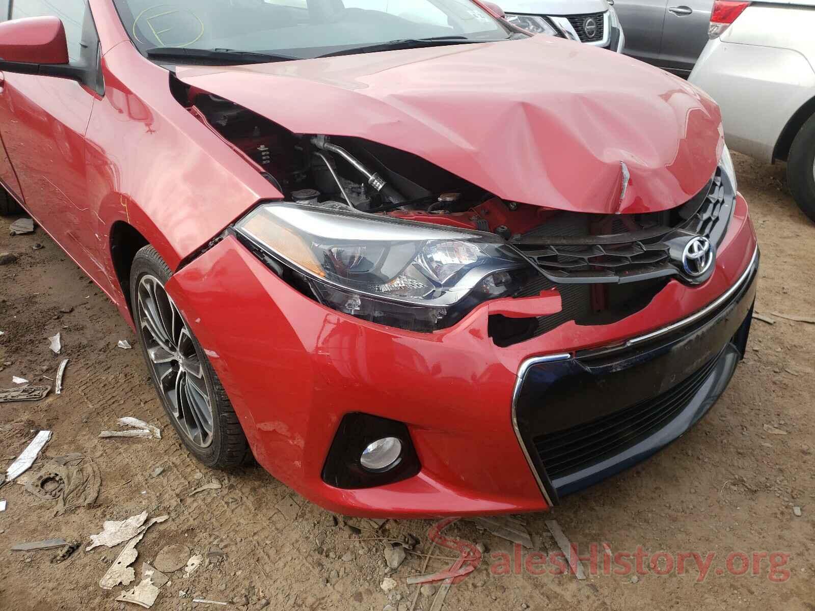 2T1BURHE1GC521181 2016 TOYOTA COROLLA