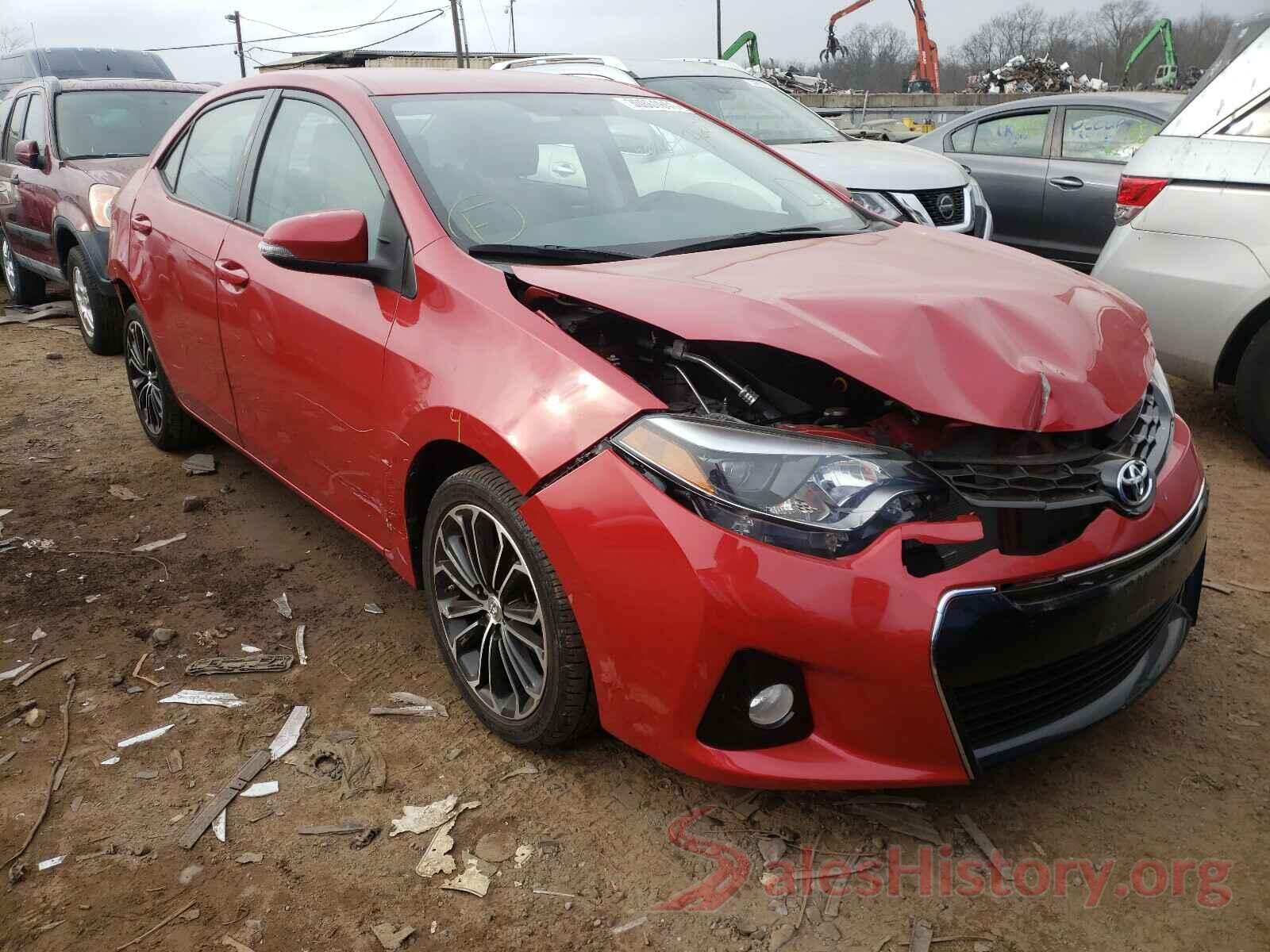 2T1BURHE1GC521181 2016 TOYOTA COROLLA