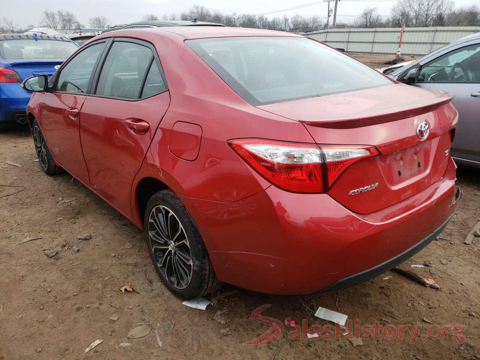 2T1BURHE1GC521181 2016 TOYOTA COROLLA