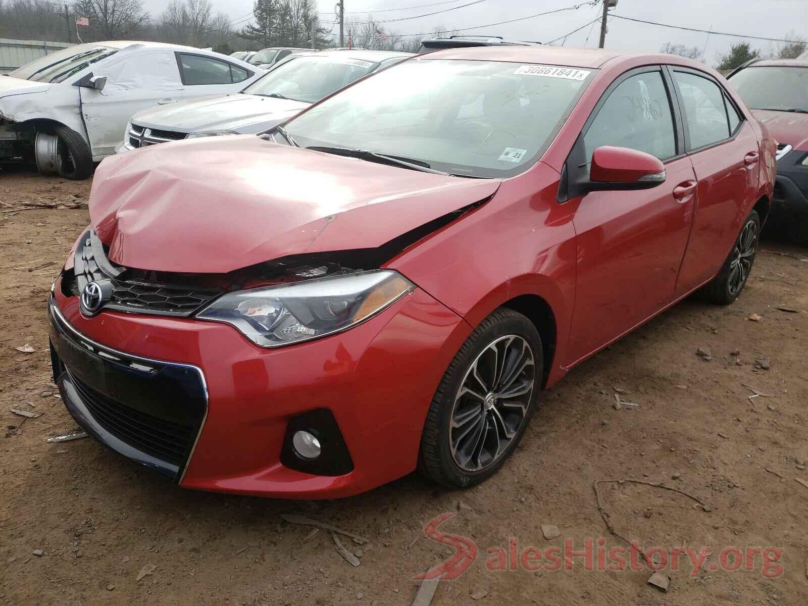 2T1BURHE1GC521181 2016 TOYOTA COROLLA