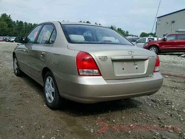 2T1BURHE5JC081201 2003 HYUNDAI ELANTRA