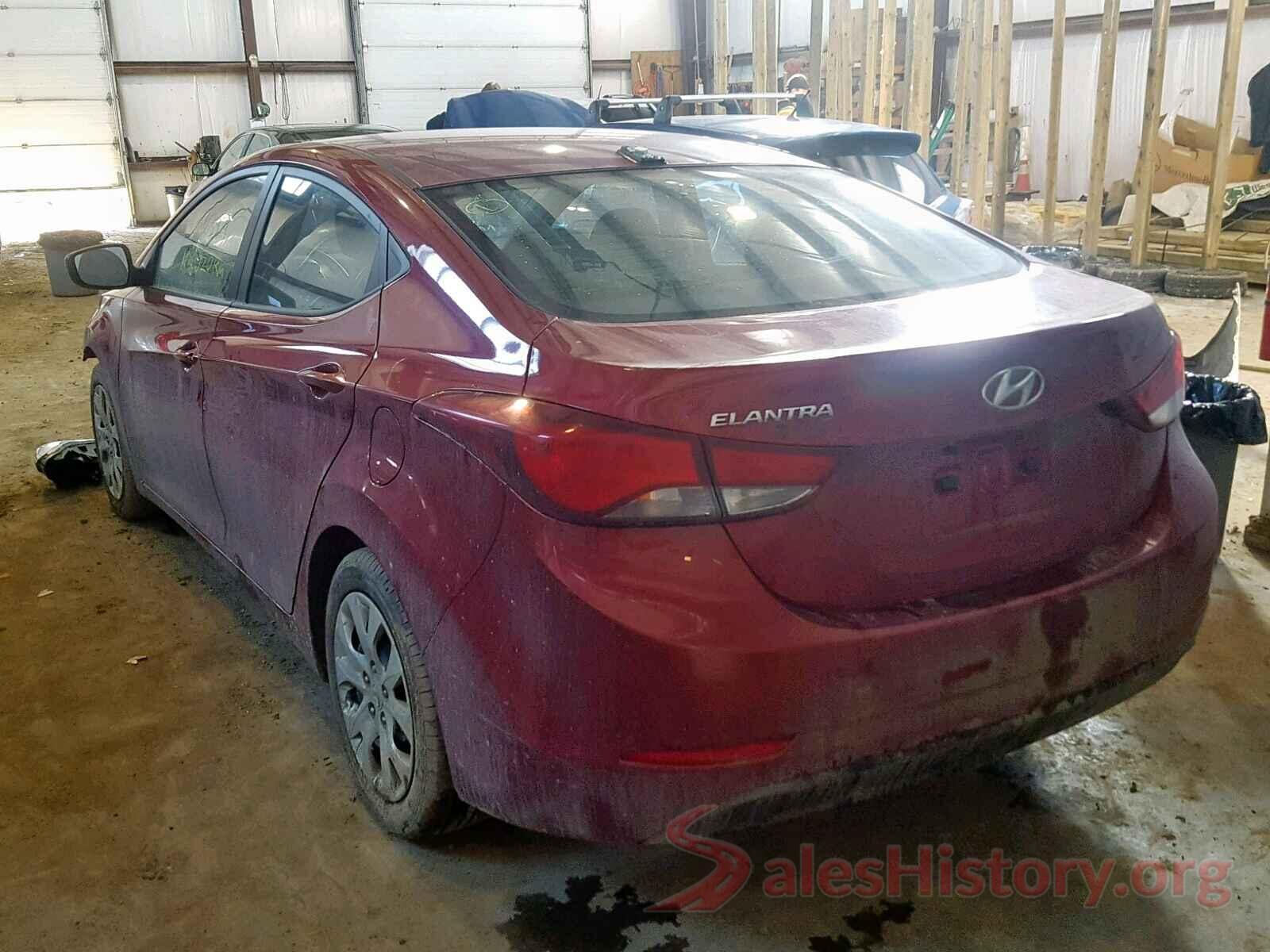 5NPDH4AE6GH658155 2016 HYUNDAI ELANTRA