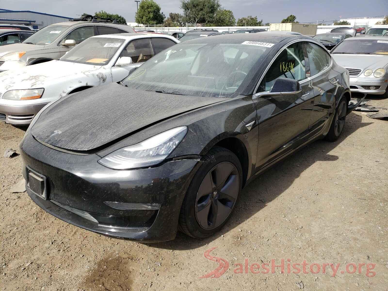 5YJ3E1EA2KF305803 2019 TESLA MODEL 3