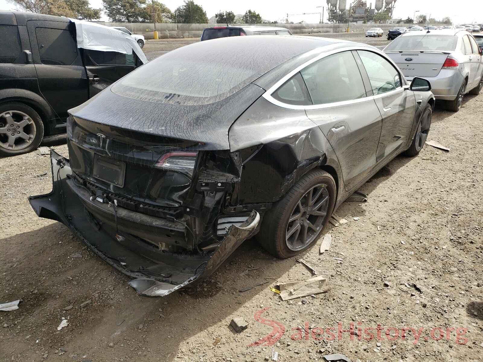 5YJ3E1EA2KF305803 2019 TESLA MODEL 3