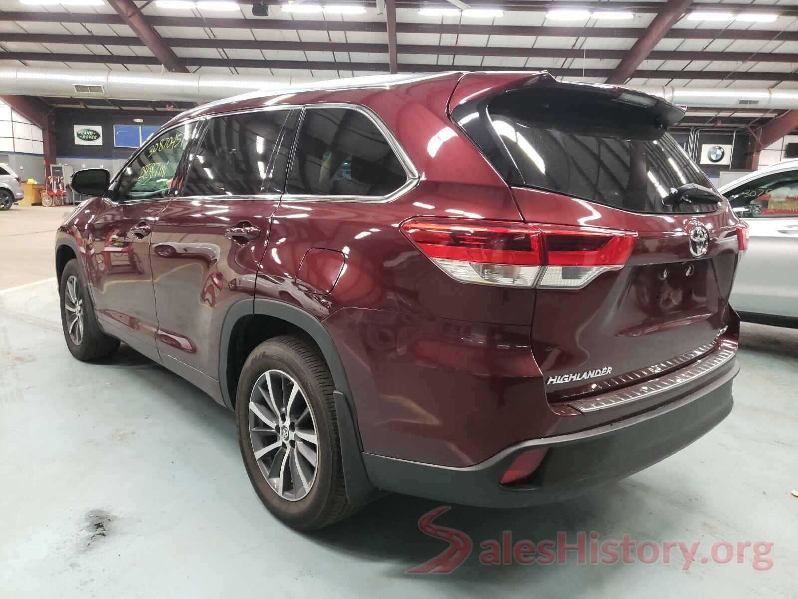 5TDJZRFHXJS889805 2018 TOYOTA HIGHLANDER