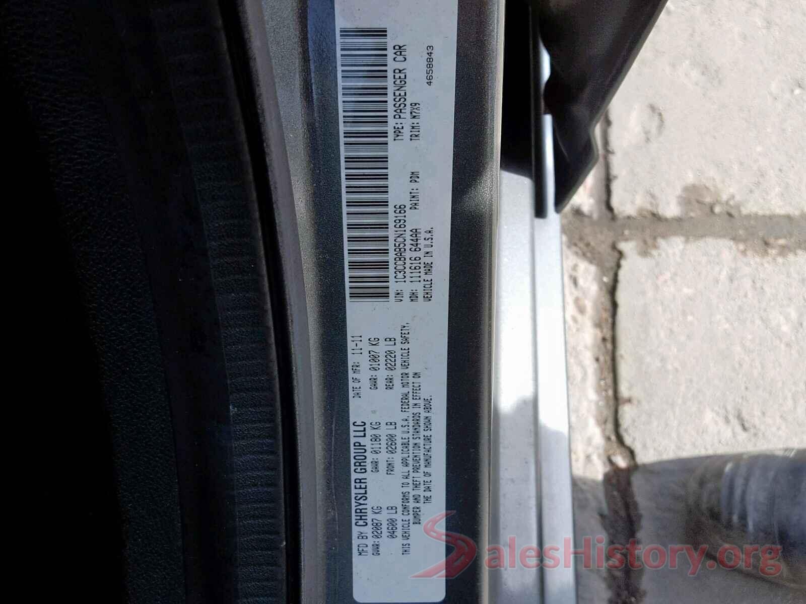 19XFC2F87GE244059 2012 CHRYSLER 200