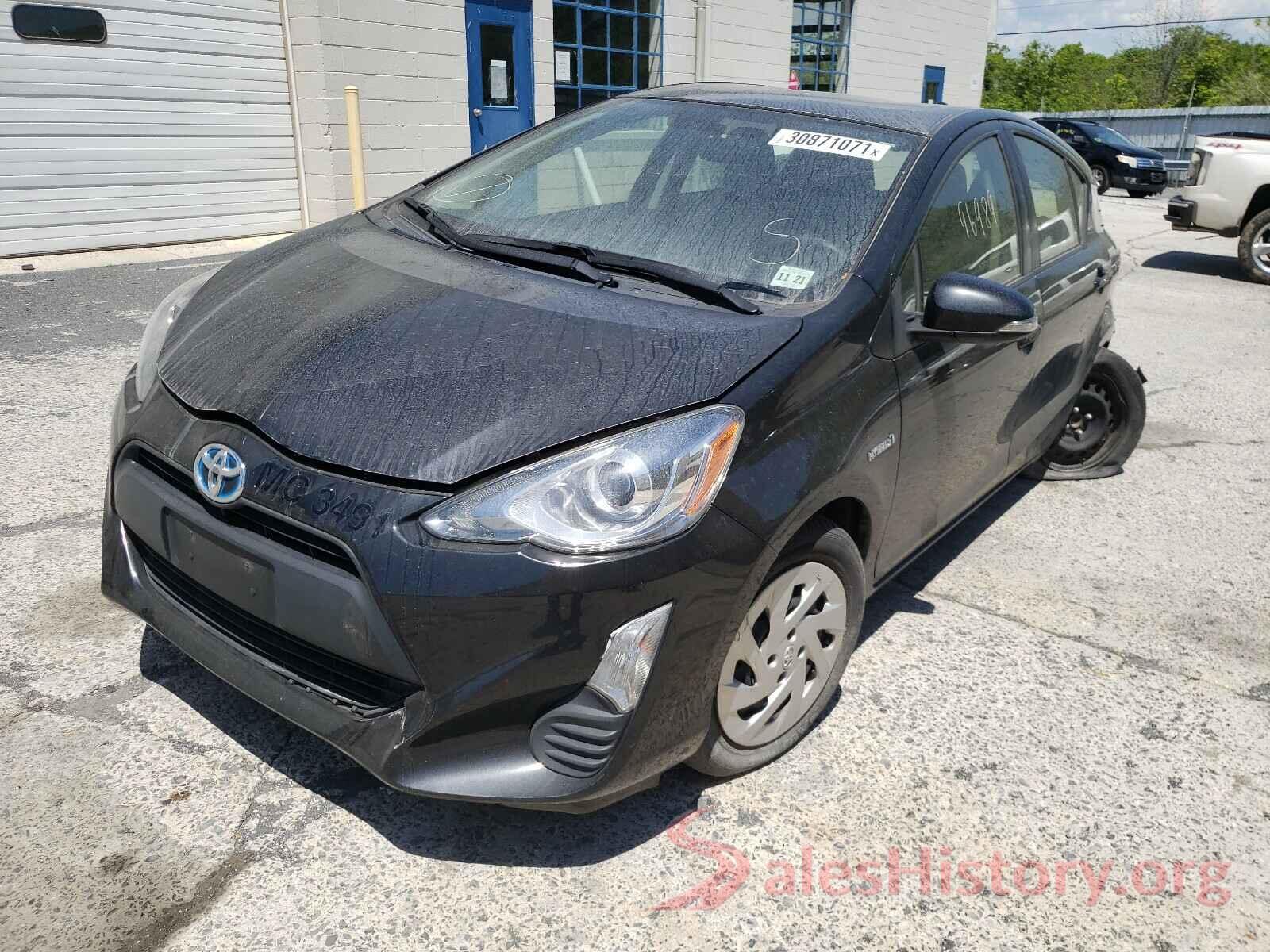 JTDKDTB33G1133491 2016 TOYOTA PRIUS