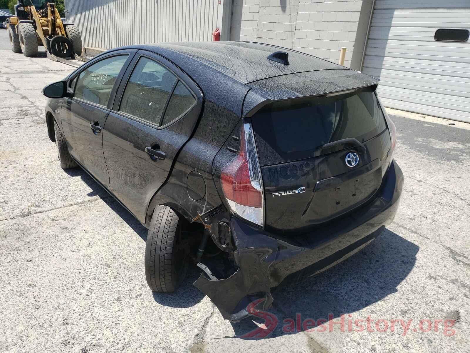 JTDKDTB33G1133491 2016 TOYOTA PRIUS