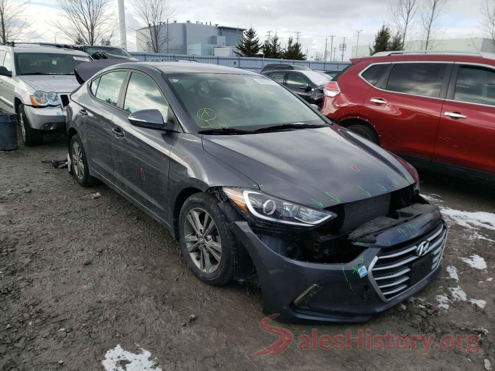 KMHD84LF4HU190189 2017 HYUNDAI ELANTRA