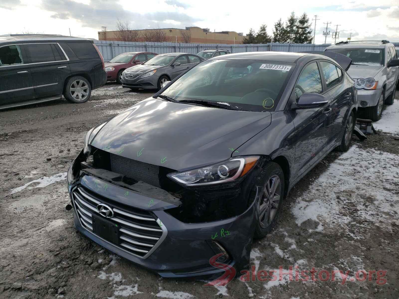 KMHD84LF4HU190189 2017 HYUNDAI ELANTRA