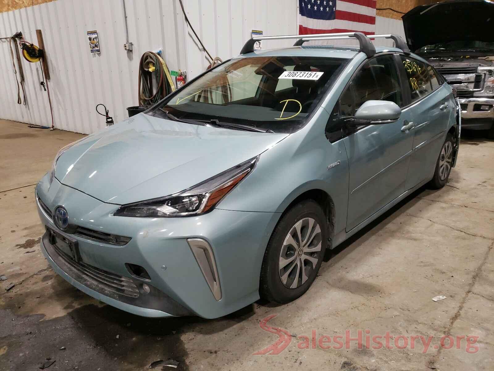 JTDL9RFU7L3021433 2020 TOYOTA PRIUS