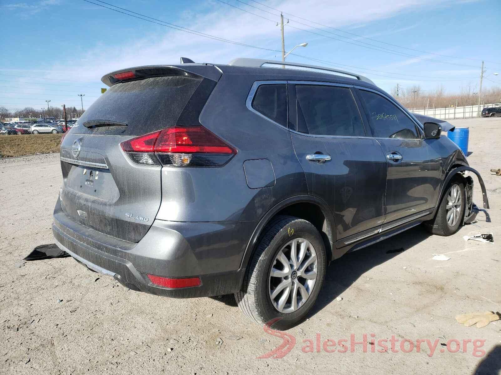 4S4BTANCXM3171654 2017 NISSAN ROGUE