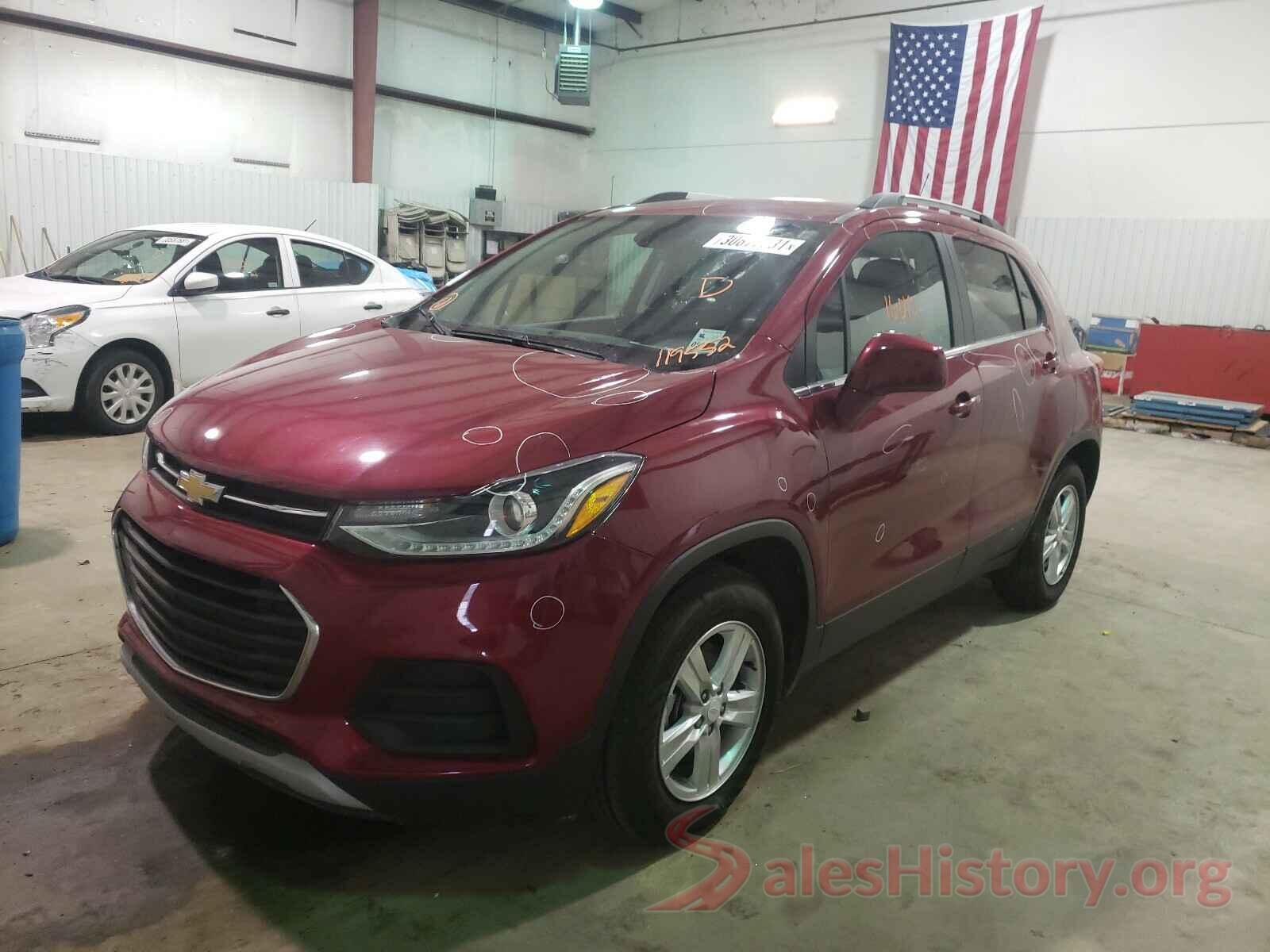 3GNCJLSB8KL119552 2019 CHEVROLET TRAX