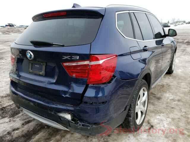 1FM5K8GC3LGD19687 2015 BMW X3