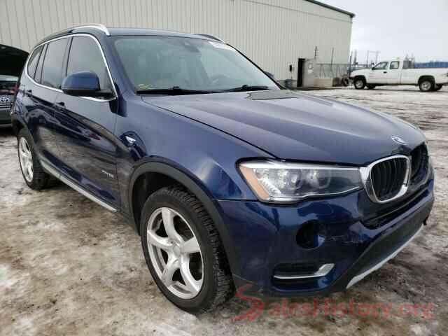 1FM5K8GC3LGD19687 2015 BMW X3