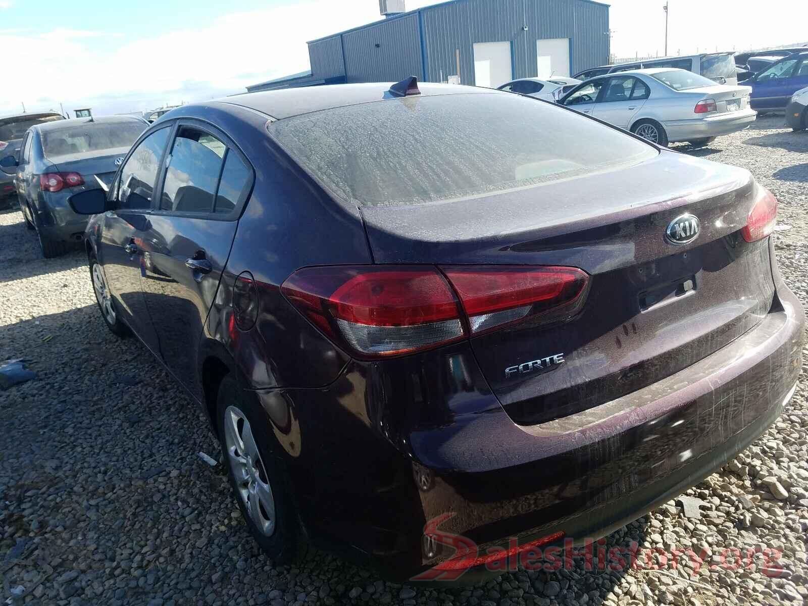 3KPFL4A7XJE164756 2018 KIA FORTE